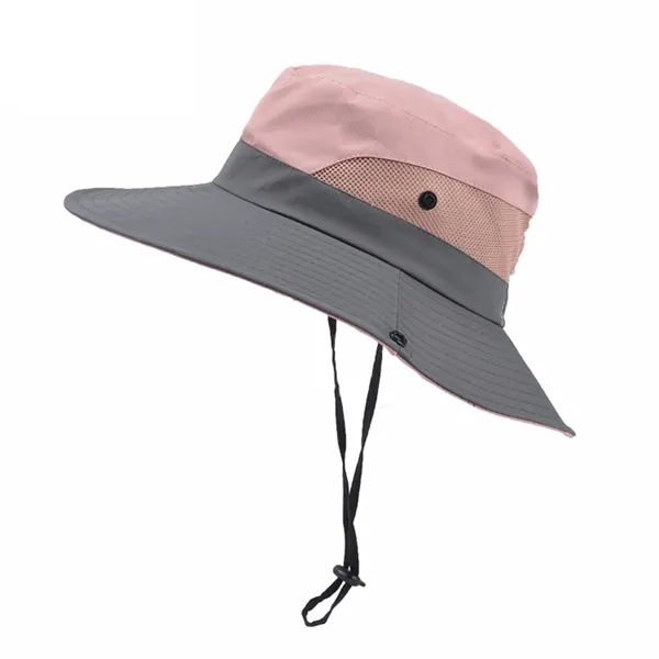 Quick Dry Sun Hat With Drawstring Closure - Quick Dry Sun Hat With Drawstring Closure - Image 9 of 12