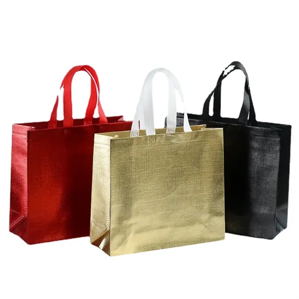 3D laser color tote non woven bag - 3D laser color tote non woven bag - Image 1 of 7