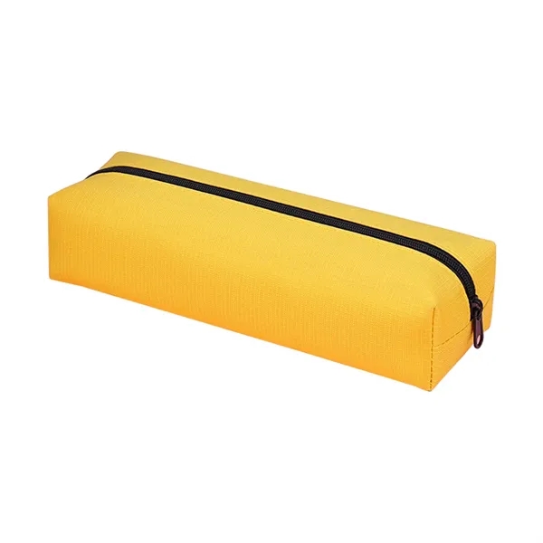 Basic Zipper Canvas Pencil Case - Basic Zipper Canvas Pencil Case - Image 1 of 5