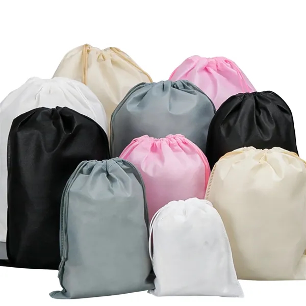 Drawstring Non Woven Pouch Favor Gift Bags - Drawstring Non Woven Pouch Favor Gift Bags - Image 5 of 6