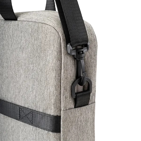 RejuVe® X-Pak Recycled Heather Business 16" Laptop Bag - RejuVe® X-Pak Recycled Heather Business 16" Laptop Bag - Image 9 of 13