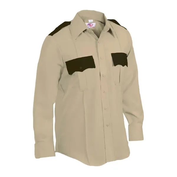 First Class Two Tone Long Sleeve Uniform Shirt - First Class Two Tone Long Sleeve Uniform Shirt - Image 1 of 5