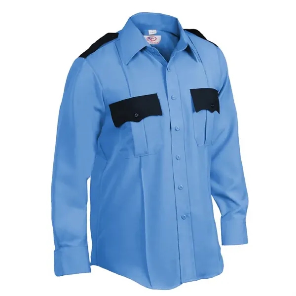 First Class Two Tone Long Sleeve Uniform Shirt - First Class Two Tone Long Sleeve Uniform Shirt - Image 4 of 5
