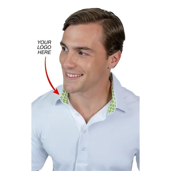 Custom Sublimated Bonded Collar Polo - Custom Sublimated Bonded Collar Polo - Image 0 of 2
