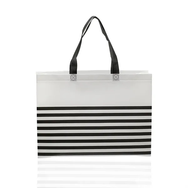 Seaside Striped Tote Bags - Seaside Striped Tote Bags - Image 2 of 6