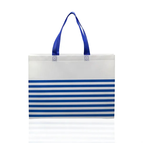 Seaside Striped Tote Bags - Seaside Striped Tote Bags - Image 5 of 6
