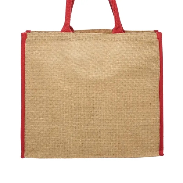 Fresno Eco Friendly Jute Tote Bags - Fresno Eco Friendly Jute Tote Bags - Image 9 of 14