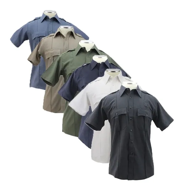 First Class Poly Rayon Uniform Short Sleeve Shirt - First Class Poly Rayon Uniform Short Sleeve Shirt - Image 0 of 8