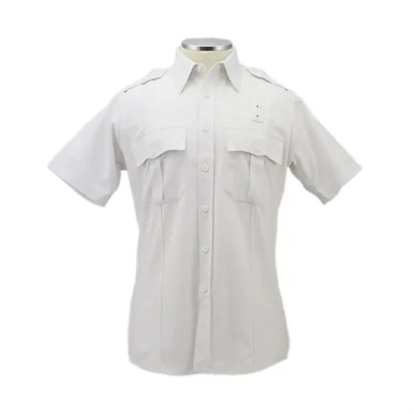 First Class Poly Rayon Uniform Short Sleeve Shirt - First Class Poly Rayon Uniform Short Sleeve Shirt - Image 2 of 8