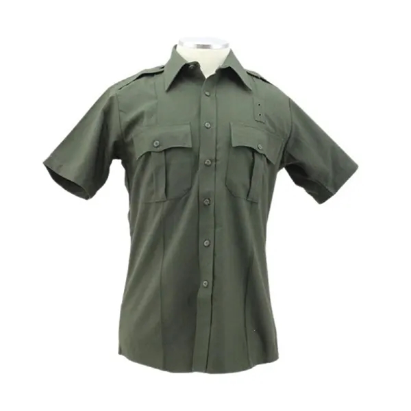 First Class Poly Rayon Uniform Short Sleeve Shirt - First Class Poly Rayon Uniform Short Sleeve Shirt - Image 3 of 8