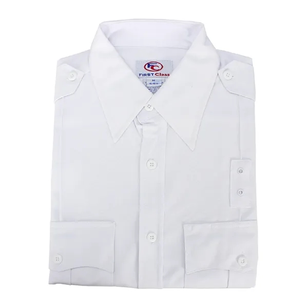 FIRST CLASS Long Sleeve Poly/Rayon Uniform Shirt - FIRST CLASS Long Sleeve Poly/Rayon Uniform Shirt - Image 2 of 7
