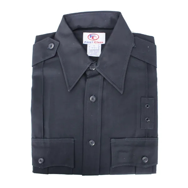 FIRST CLASS Long Sleeve Poly/Rayon Uniform Shirt - FIRST CLASS Long Sleeve Poly/Rayon Uniform Shirt - Image 7 of 7