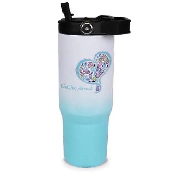 Custom 30oz Ombre Summit Stainless Tumbler