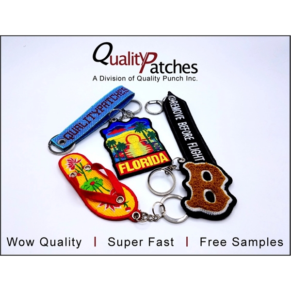 Embroidered Keychain - Embroidered Keychain - Image 11 of 11