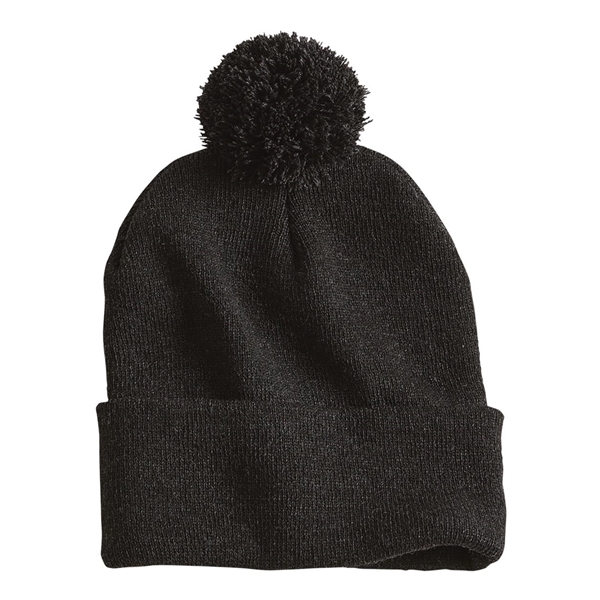 Sportsman 12" Pom-Pom Cuffed Beanie - Sportsman 12" Pom-Pom Cuffed Beanie - Image 41 of 103