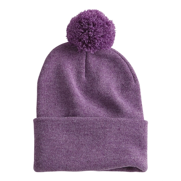 Sportsman 12" Pom-Pom Cuffed Beanie - Sportsman 12" Pom-Pom Cuffed Beanie - Image 43 of 103