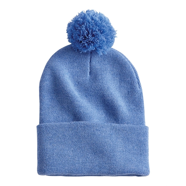 Sportsman 12" Pom-Pom Cuffed Beanie - Sportsman 12" Pom-Pom Cuffed Beanie - Image 44 of 103