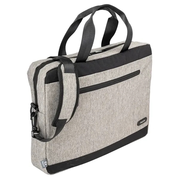 RejuVe® Milano Recycled Heather Business 16" Laptop Bag - RejuVe® Milano Recycled Heather Business 16" Laptop Bag - Image 1 of 10