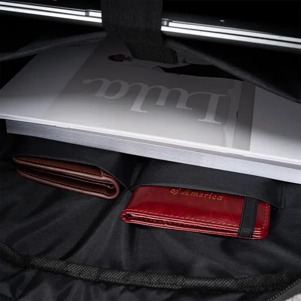 RejuVe® Milano Recycled Heather Business 16" Laptop Bag - RejuVe® Milano Recycled Heather Business 16" Laptop Bag - Image 2 of 10