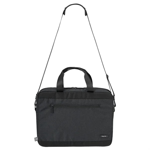 RejuVe® Milano Recycled Heather Business 16" Laptop Bag - RejuVe® Milano Recycled Heather Business 16" Laptop Bag - Image 7 of 10
