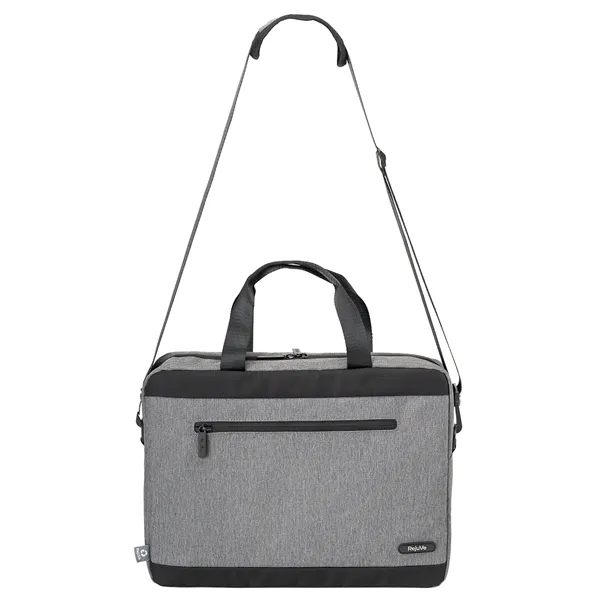 RejuVe® Milano Recycled Heather Business 16" Laptop Bag - RejuVe® Milano Recycled Heather Business 16" Laptop Bag - Image 8 of 10
