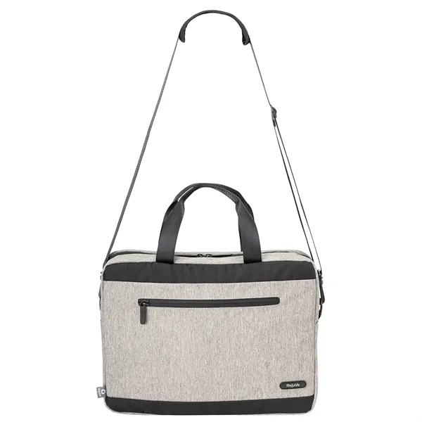 RejuVe® Milano Recycled Heather Business 16" Laptop Bag - RejuVe® Milano Recycled Heather Business 16" Laptop Bag - Image 9 of 10