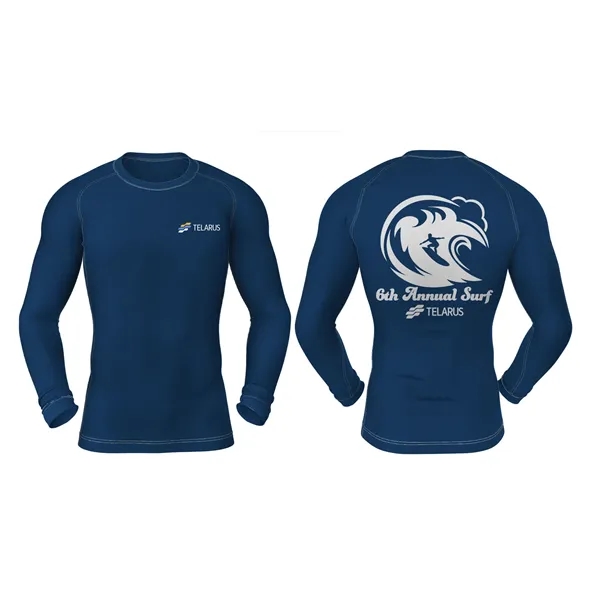 Fully sublimated Adult Long sleeve rash guard - Fully sublimated Adult Long sleeve rash guard - Image 7 of 10