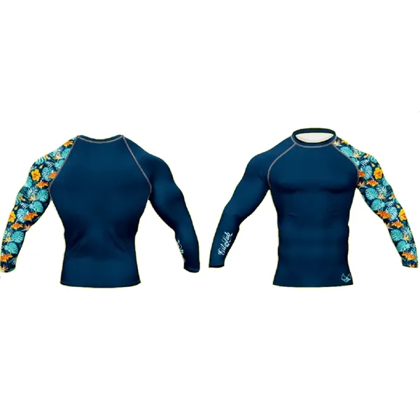 Fully sublimated Adult Long sleeve rash guard - Fully sublimated Adult Long sleeve rash guard - Image 9 of 10