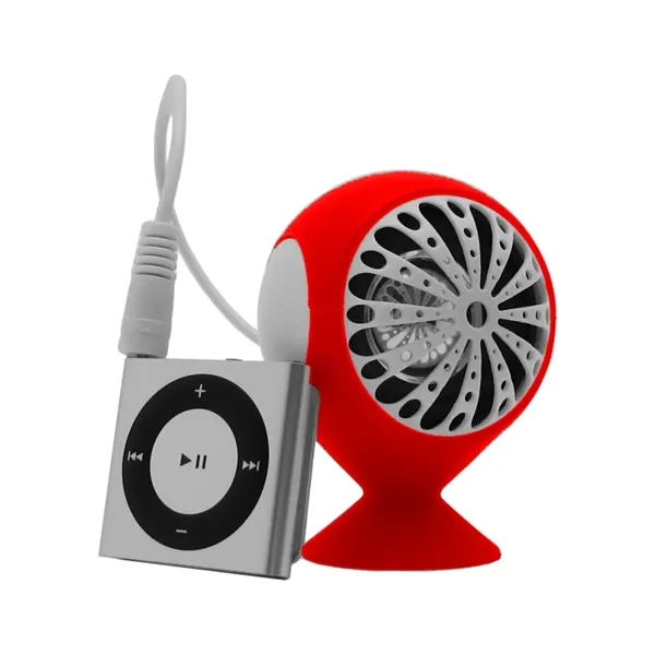 Mini Speaker" With Suction Cup - Mini Speaker" With Suction Cup - Image 2 of 2