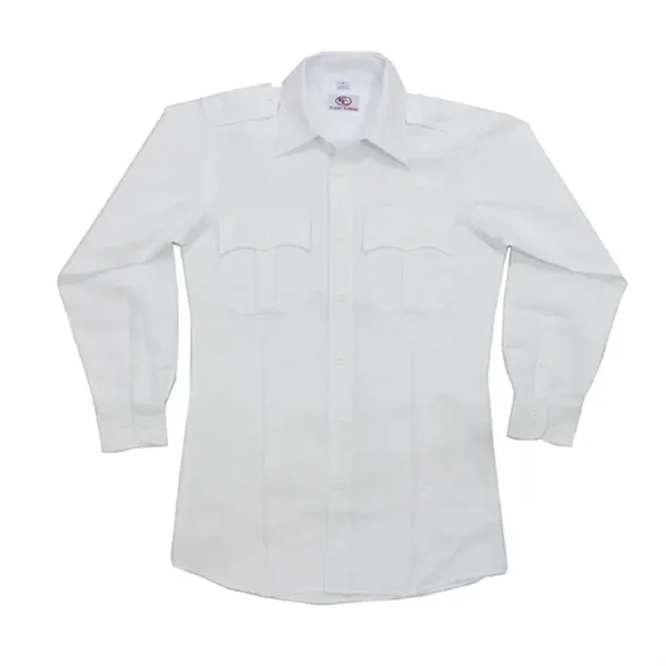 First Class 100% Polyester Long Sleeve Uniform Shirt - First Class 100% Polyester Long Sleeve Uniform Shirt - Image 1 of 8