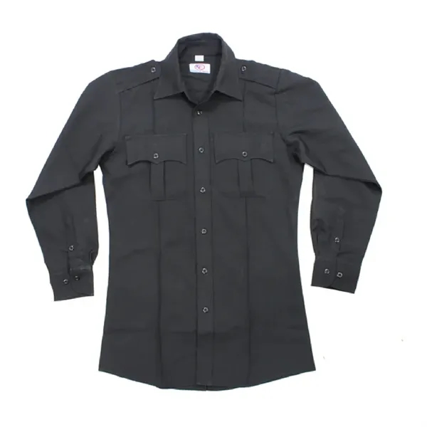 First Class 100% Polyester Long Sleeve Uniform Shirt - First Class 100% Polyester Long Sleeve Uniform Shirt - Image 2 of 8