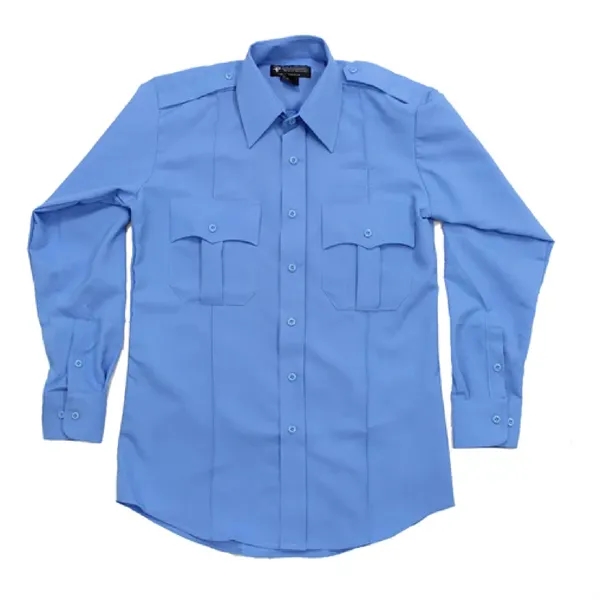 First Class 100% Polyester Long Sleeve Uniform Shirt - First Class 100% Polyester Long Sleeve Uniform Shirt - Image 4 of 8