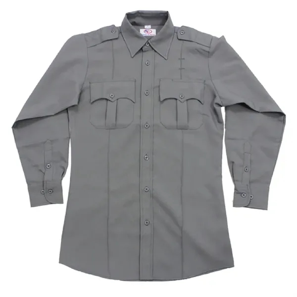 First Class 100% Polyester Long Sleeve Uniform Shirt - First Class 100% Polyester Long Sleeve Uniform Shirt - Image 6 of 8