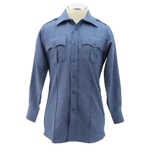 First Class 100% Polyester Long Sleeve Uniform Shirt - First Class 100% Polyester Long Sleeve Uniform Shirt - Image 8 of 8