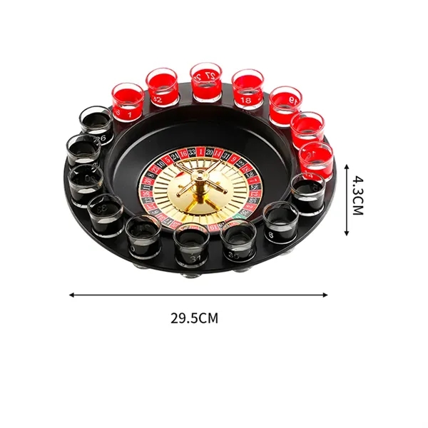 16 Shot Glasses Drinking Roulette Set - 16 Shot Glasses Drinking Roulette Set - Image 2 of 5