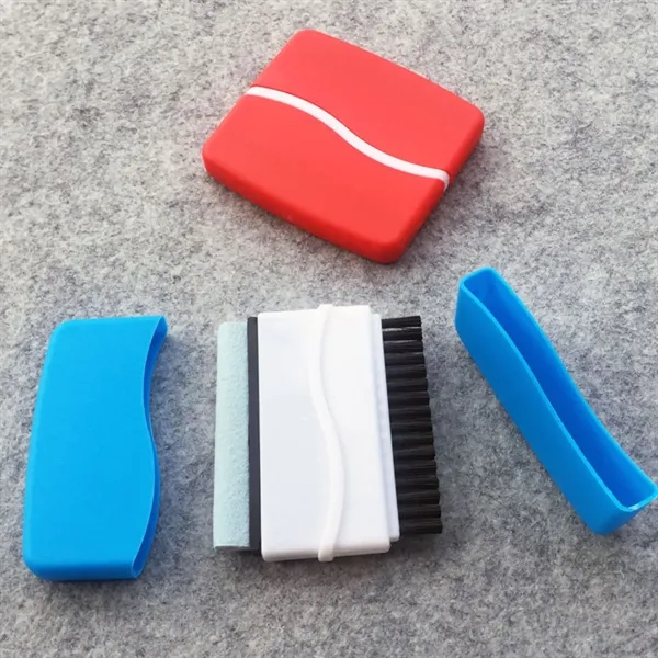 2 in 1 Computer Keyboard Cleaning Brush Screen Cleaner - 2 in 1 Computer Keyboard Cleaning Brush Screen Cleaner - Image 1 of 3