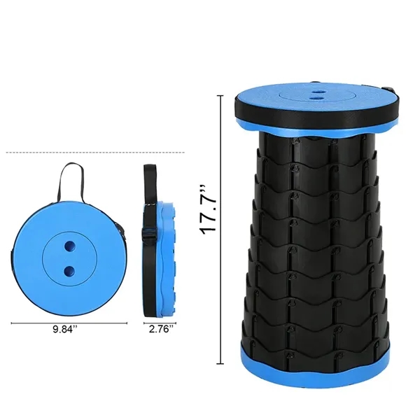 Custom Portable Telescoping Collapsible Camping Stool - Custom Portable Telescoping Collapsible Camping Stool - Image 1 of 3