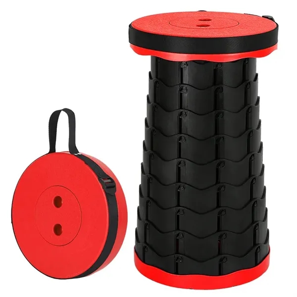 Custom Portable Telescoping Collapsible Camping Stool - Custom Portable Telescoping Collapsible Camping Stool - Image 3 of 3