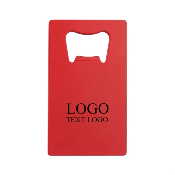 Stainless Steel Beer Bottle Opener Business Card - Stainless Steel Beer Bottle Opener Business Card - Image 4 of 9