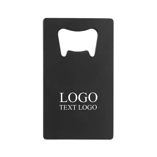 Stainless Steel Beer Bottle Opener Business Card - Stainless Steel Beer Bottle Opener Business Card - Image 5 of 9