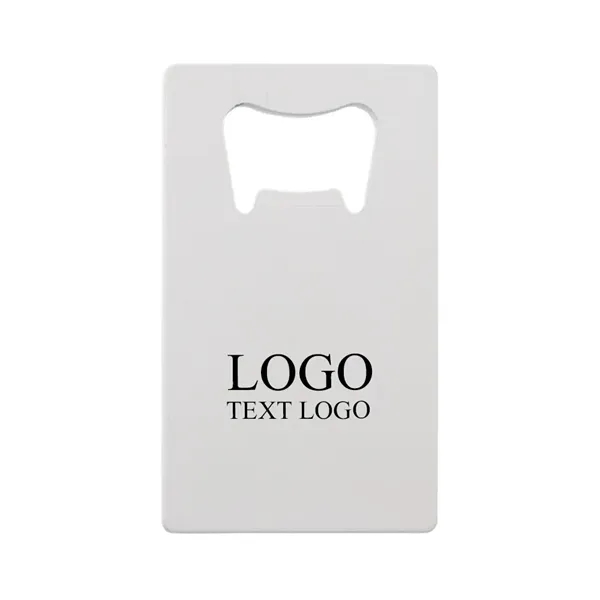 Stainless Steel Beer Bottle Opener Business Card - Stainless Steel Beer Bottle Opener Business Card - Image 7 of 9
