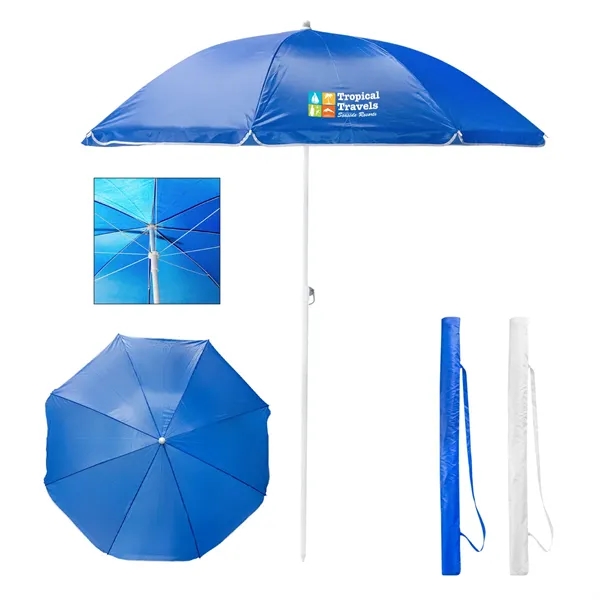 70" Arc Beach Umbrella - 70" Arc Beach Umbrella - Image 0 of 1