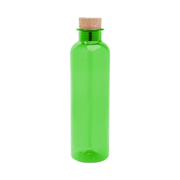 22 Oz. Maddie rPET Bottle With Cork Lid - 22 Oz. Maddie rPET Bottle With Cork Lid - Image 7 of 16