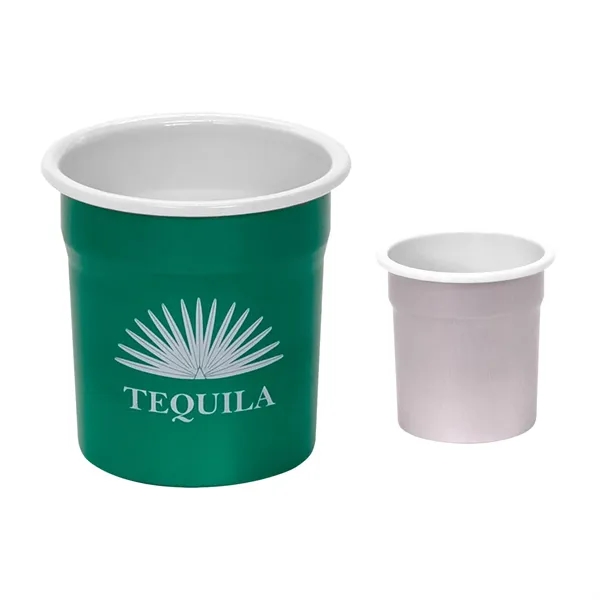 1.5 Oz. Steel Chill-Cups Aluminum Shot Cup - 1.5 Oz. Steel Chill-Cups Aluminum Shot Cup - Image 0 of 3