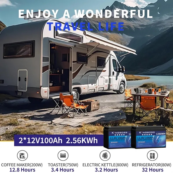 1280WH Lithium LiFePO4 Battery - 1280WH Lithium LiFePO4 Battery - Image 1 of 9