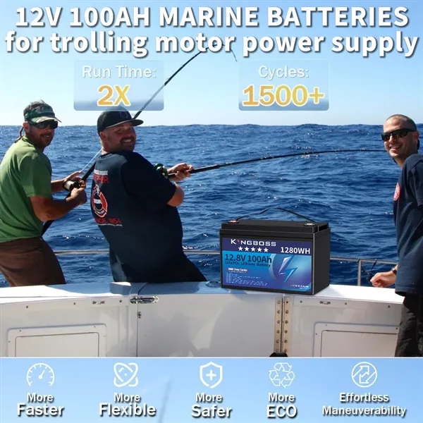 1280WH Lithium LiFePO4 Battery - 1280WH Lithium LiFePO4 Battery - Image 6 of 9