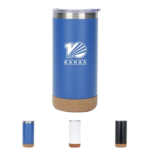 Stainless Steel Mug with Cork Bottom - Stainless Steel Mug with Cork Bottom - Image 0 of 5