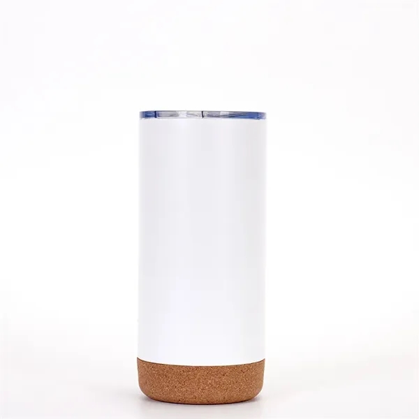 Stainless Steel Mug with Cork Bottom - Stainless Steel Mug with Cork Bottom - Image 1 of 5
