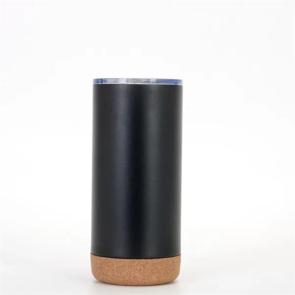 Stainless Steel Mug with Cork Bottom - Stainless Steel Mug with Cork Bottom - Image 3 of 5