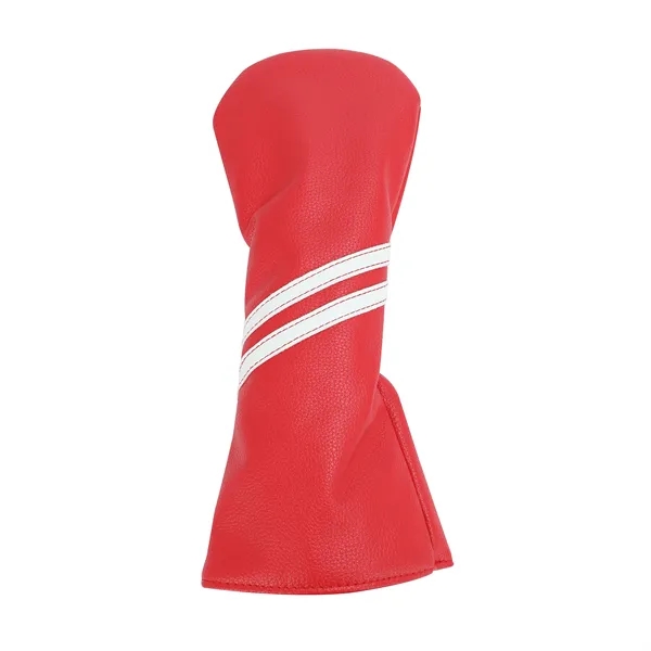 PU Leather Golf Head Cover   Embroidery - PU Leather Golf Head Cover   Embroidery - Image 3 of 5